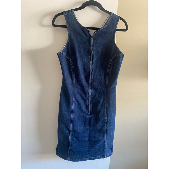 Vintage Y2K Venus Jean Denim Dress Size Small Summer Spring 90s - Picture 1 of 12